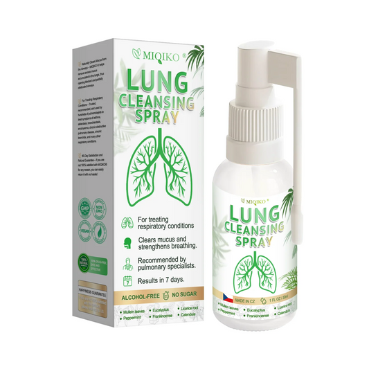 [Oficiální obchod značky] 👨‍⚕️𝐌𝐈𝐐𝐈𝐊𝐎® Pokročilý sprej na čištění plic  (☘️Doporučeno plicními specialisty☘️)