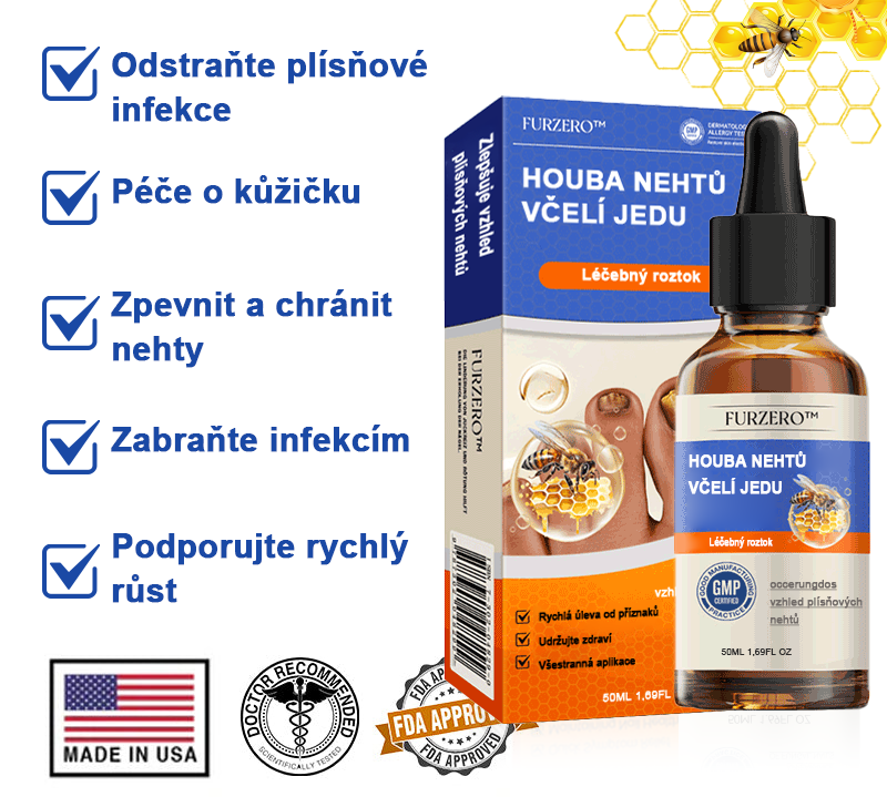 🐝🐝Furzero™ Včelí jed na plíseň nehtů: kompletní řešení plísně nehtů 🌟👣👣