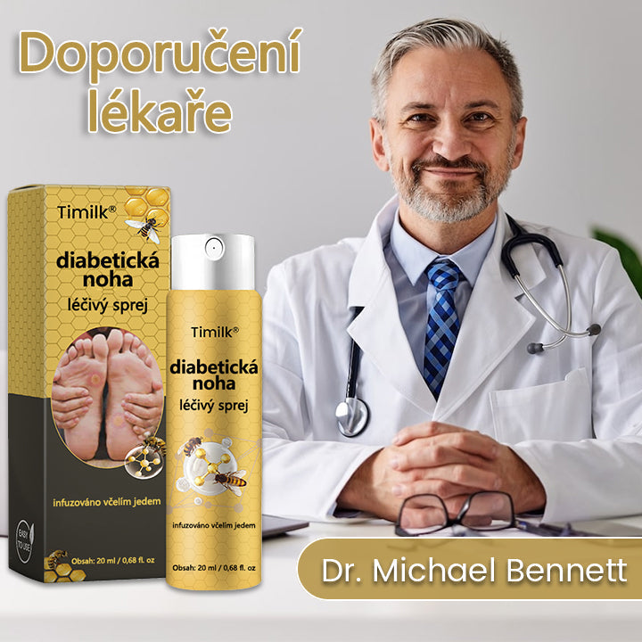 【Oficiální značkový obchod】Timilk® Sprej na hojení diabetické nohy - s obsahem včelího jedu