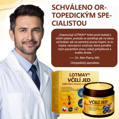 LOTMAY® Krém na hojení kostí proti bolesti se včelím jedem
