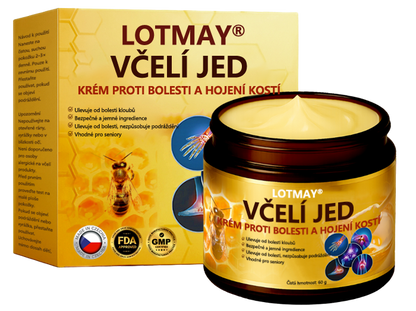 LOTMAY® Krém na hojení kostí proti bolesti se včelím jedem